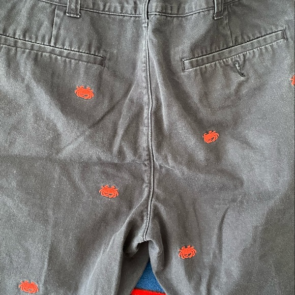 J Crew Mens Gramcery Crab Print Shorts - Picture 3 of 3